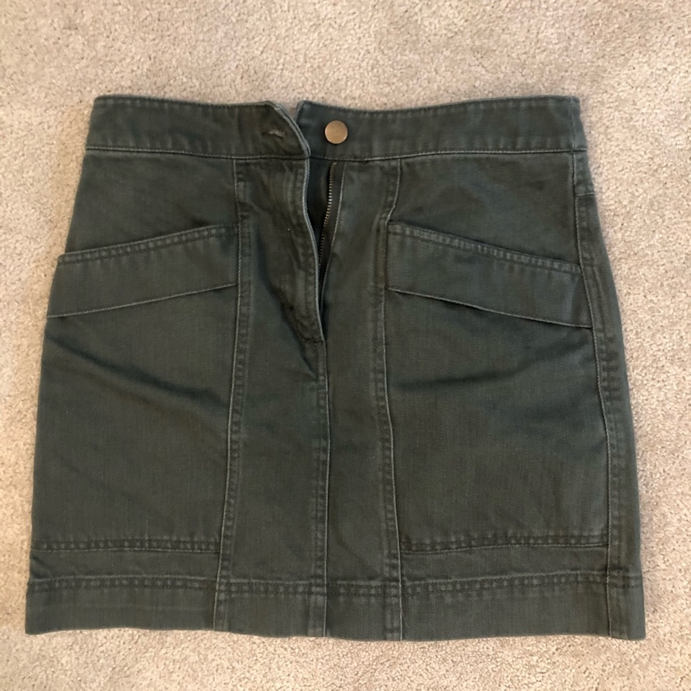 Green HM x Anna Glover Skirt